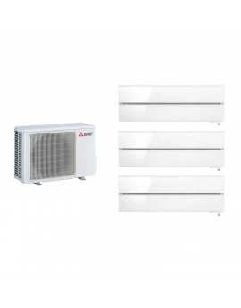 Aparat de aer condiționat multisplit Mitsubishi Electric cu trei unități interne Kirigamine Deluxe 9000 BTU - garanție 60 luni
